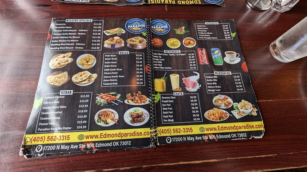 Menu Edmond Paradise-7